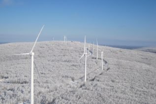 Farma wiatrowa w Chinach, źródło: Goldwind