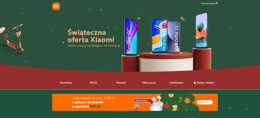 Świąteczna oferta Xiaomi