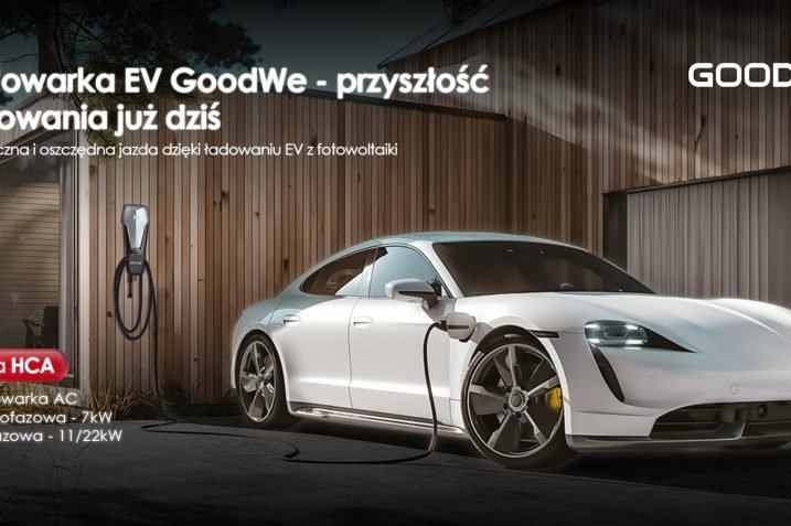 Domowa stacja ładowania pojazdów z serii HCA (źródło: GoodWe)