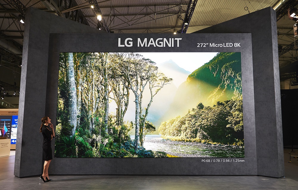 Magnit 8K microLED (źródło: LG)