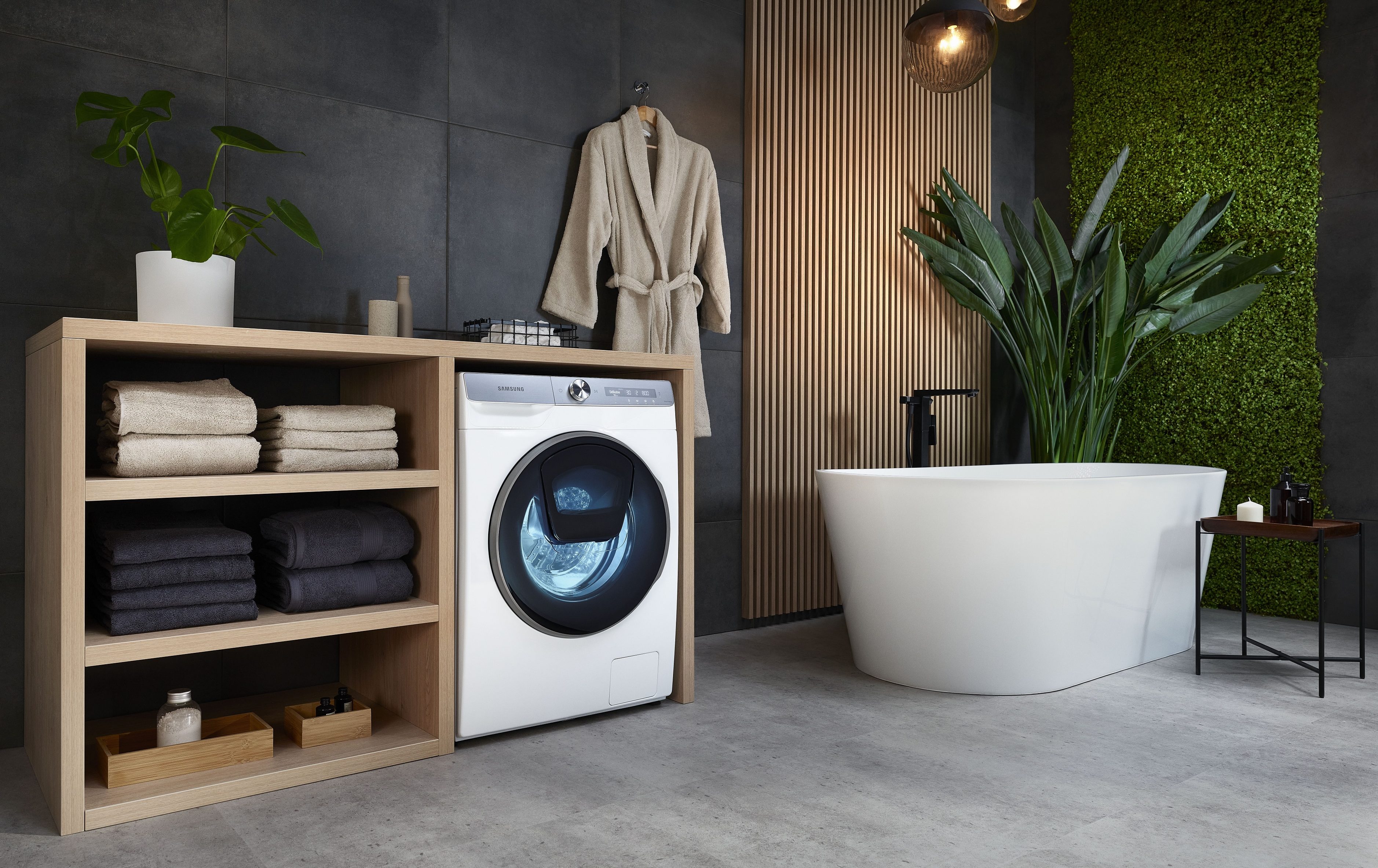 Pralka EcoBubble w subskrypcki Comfort Wash (źródło: Samsung)