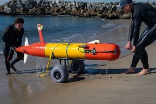 Dron LRAUV (Źródło: mbari)