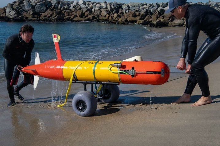 Dron LRAUV (Źródło: mbari)