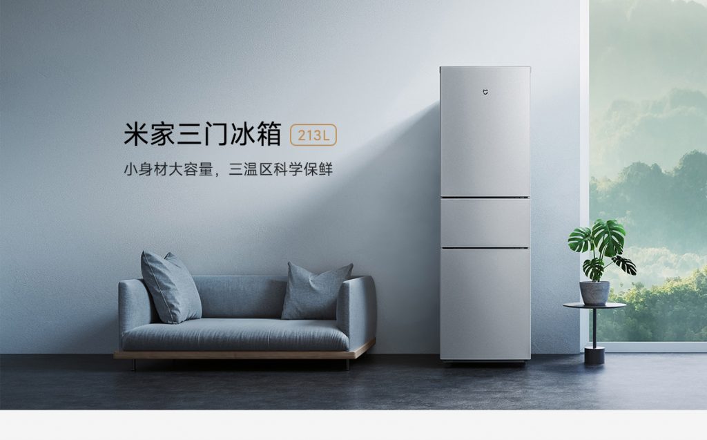 Mijia Three-door Refrigerator 213L (źródło: Xiaomi)