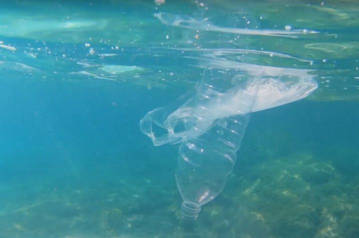 Zanieczyszczenie plastikiem (Źródło: youtube)