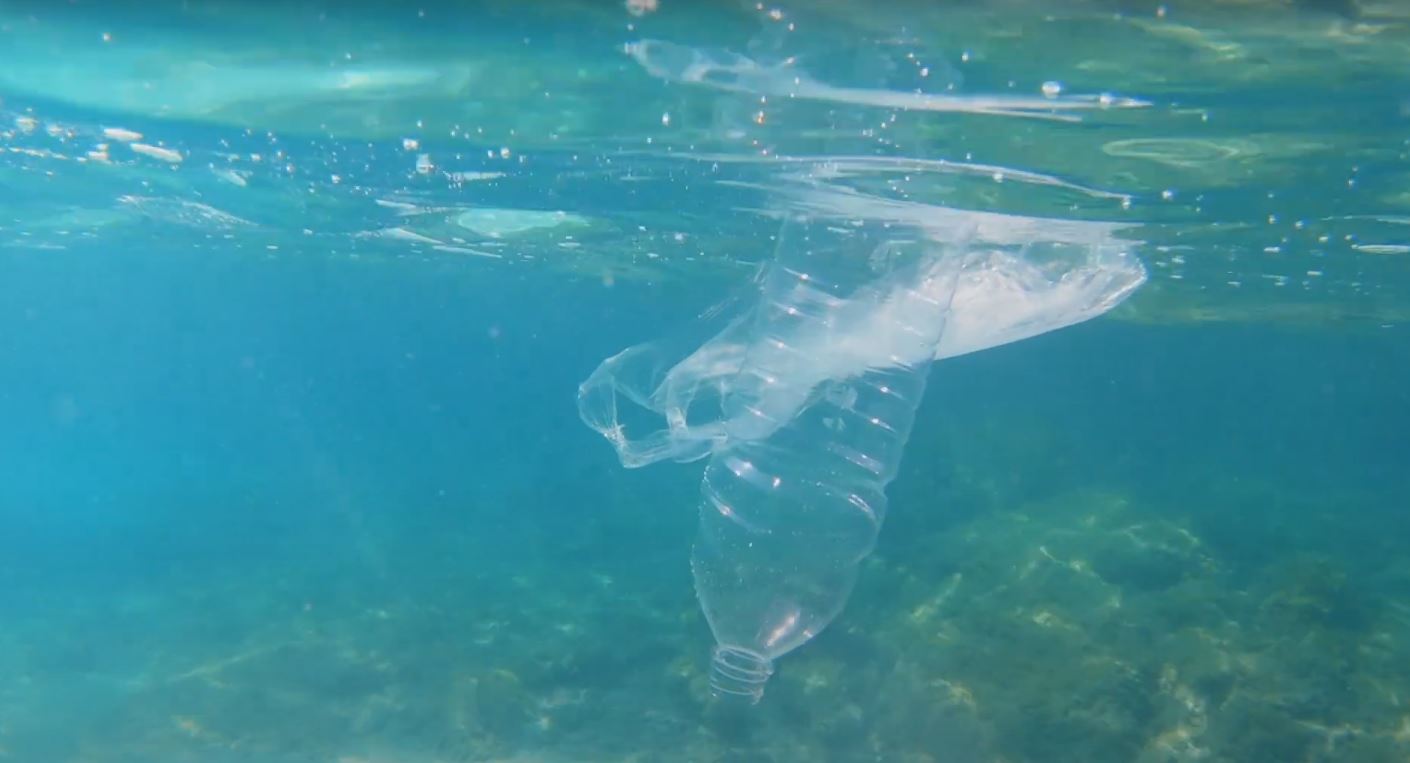 Zanieczyszczenie plastikiem (Źródło: youtube)