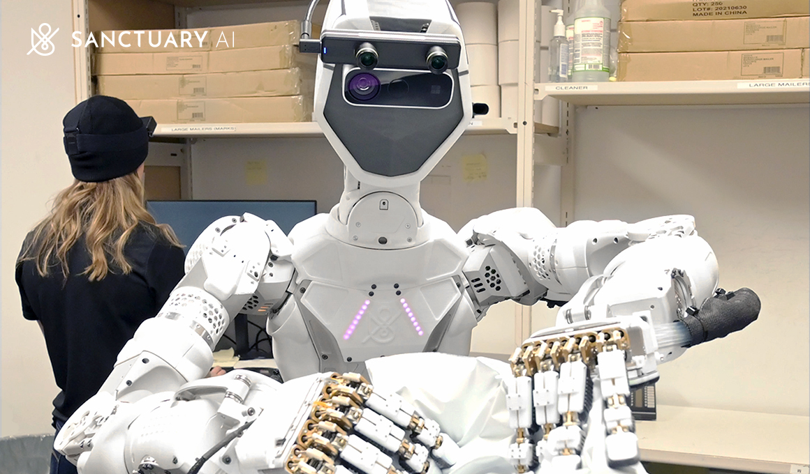 Humanoidalny robot (źródło: Sanctuary AI)