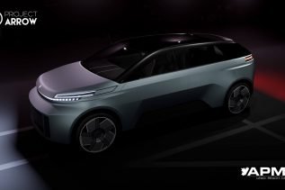 Pojazd koncepcyjny Projektu Arrow (źródło: APMA)