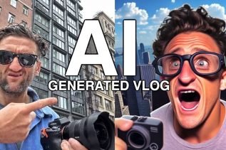 Vlog Casey Neistat stworzony z pomoca AI (Źródło:twitter)