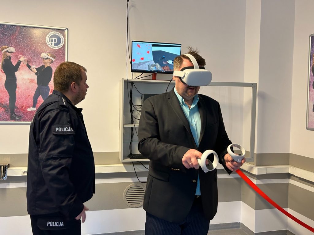 Technologia VR w WSFiP w Bielsku-Białej (źródło: WSFiP)