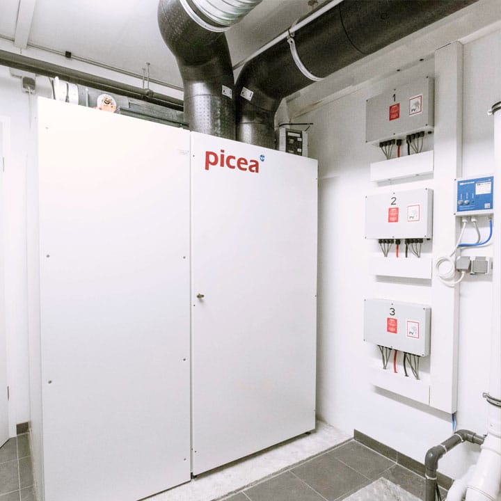 Wodorowy magazyn energii Picea (źródło: Home Power Solutions)