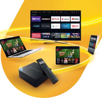 Dekoder TV Smart 4K BOX PVR (źródło: Vectra)