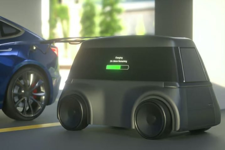 Robot ładujący Autev (Źródło:autev)