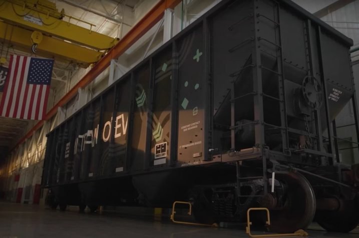 Wagon elektryczny (źródło: Intramotev)