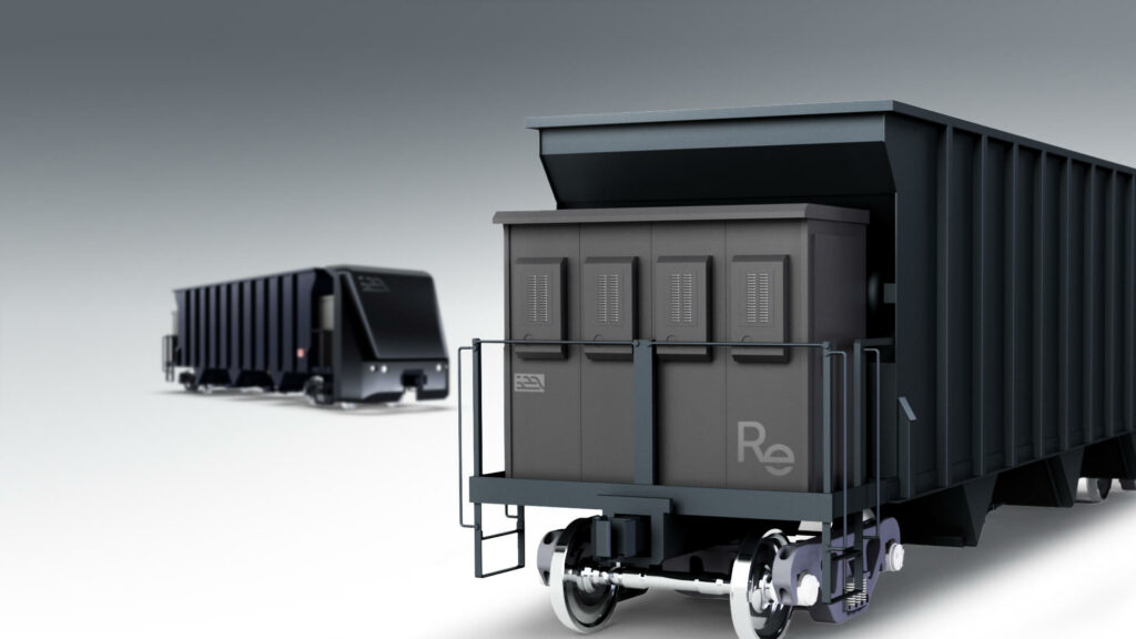 Wagon elektryczny ReVolt (źródło: Intramotev)