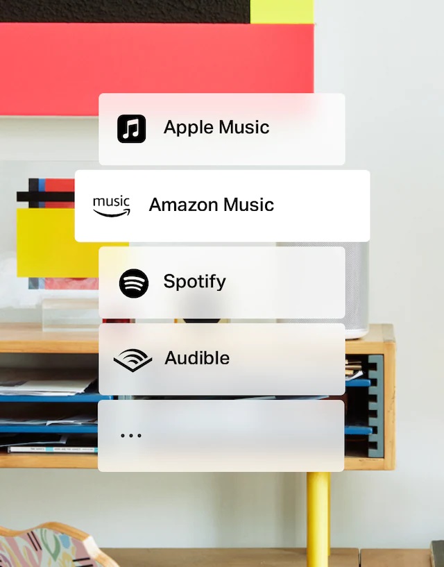 Amazon Alexa dostępna na głośnikach (źródło: Sonos)