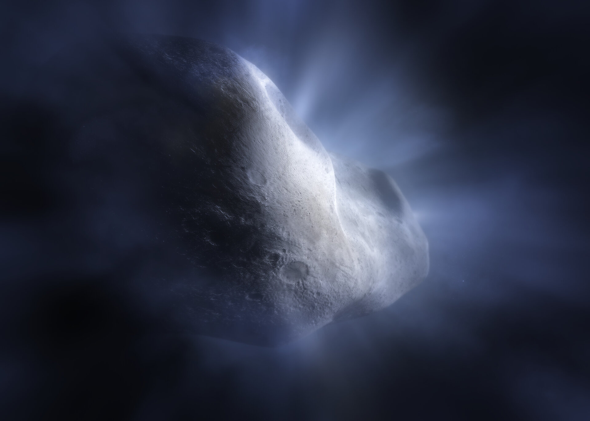 Kometa 238P/Read (Źródło: ESA)
