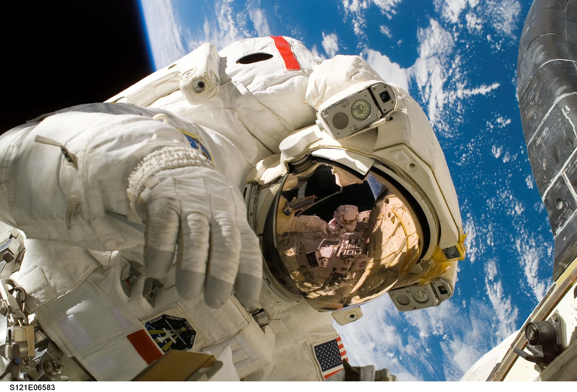 Astronauta ISS (źródło: Pixabay)