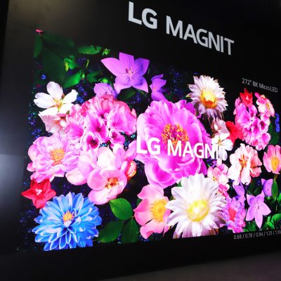 Gigantyczny wyświetlacz MAGNIT 8K (źródło: LG)