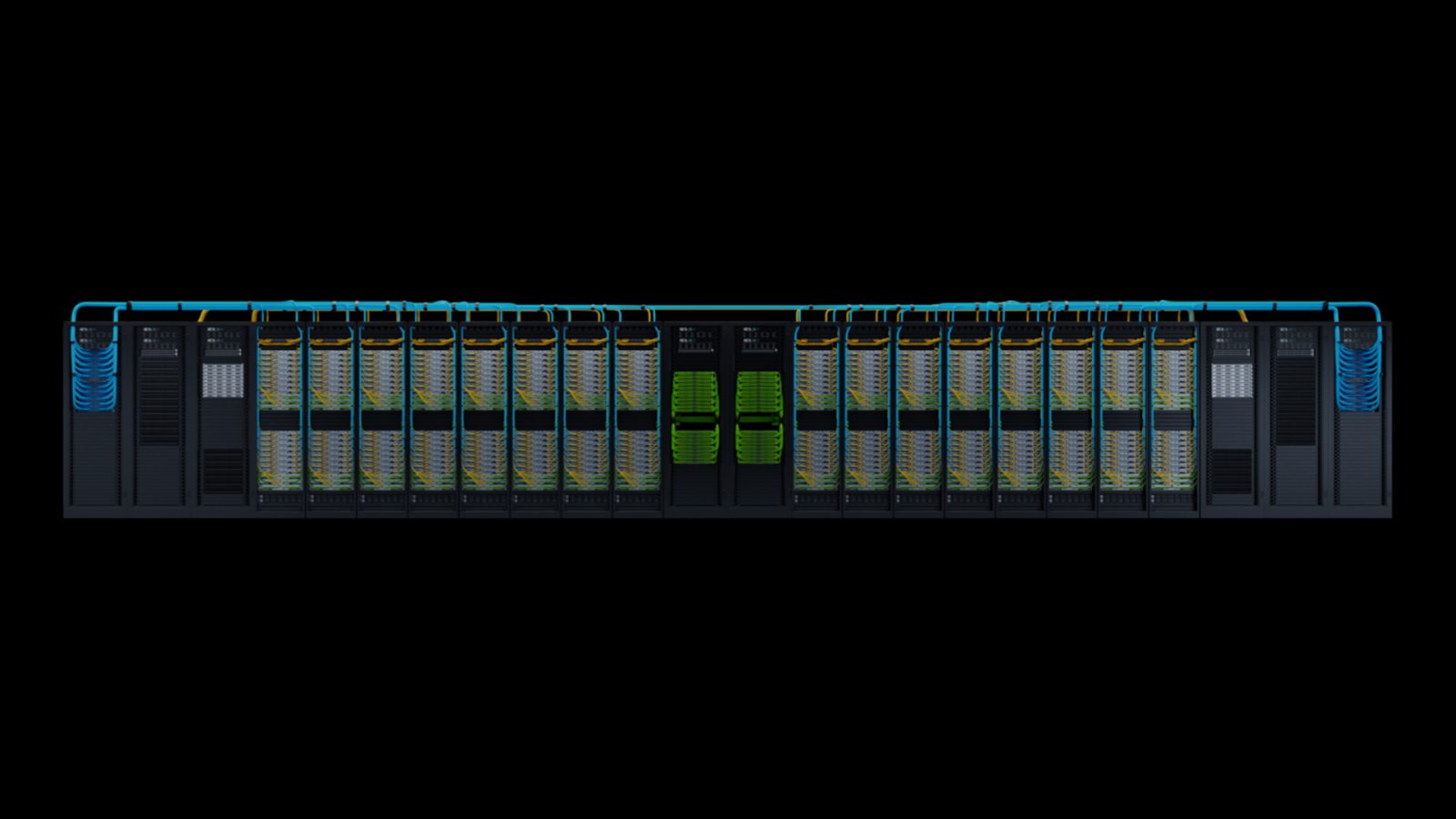 Superkomputer DGX GH200 AI (Źródło: nvidianews)