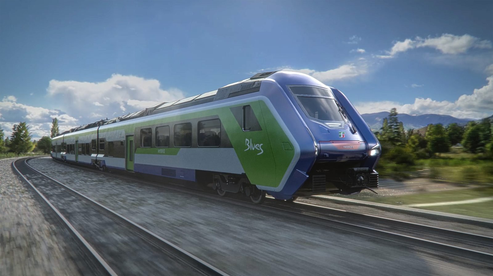 Pociąg na baterie (źródło: hitachirail.com)