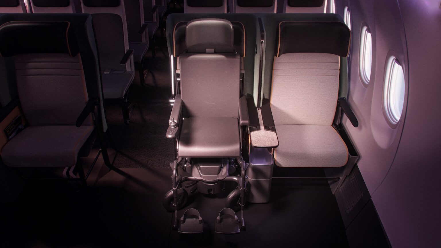Składane fotele lotnicze Air4All (Źródło: air4all)