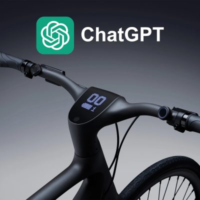 ChatGPT w rowerze (źródło: Urtopia)