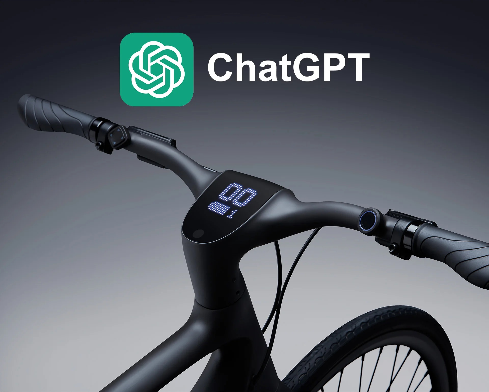 ChatGPT w rowerze (źródło: Urtopia)