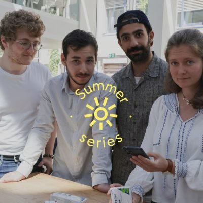 Magia technologii: studenci pomagają niewidomym widzieć świat inaczej Zespół MedScan (źródło: news.epfl.ch, Alain Herzog 2023 EPFL)