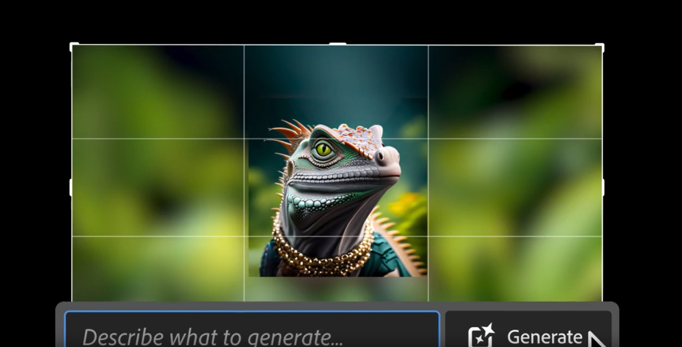 Generatywna AI w Photoshop Firefly (źródło: Adobe)