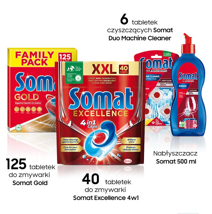 Darmowy zestaw produktów czyszczących po zakupie zmywarki (źródło: Samsung)