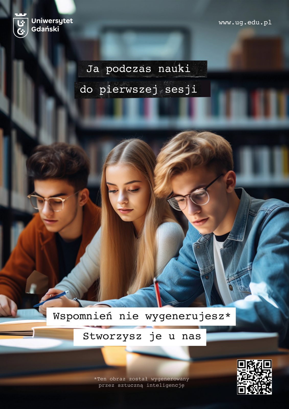 Kampania Uniwersytetu Gdańskiego (źródło: ug.edu.pl)