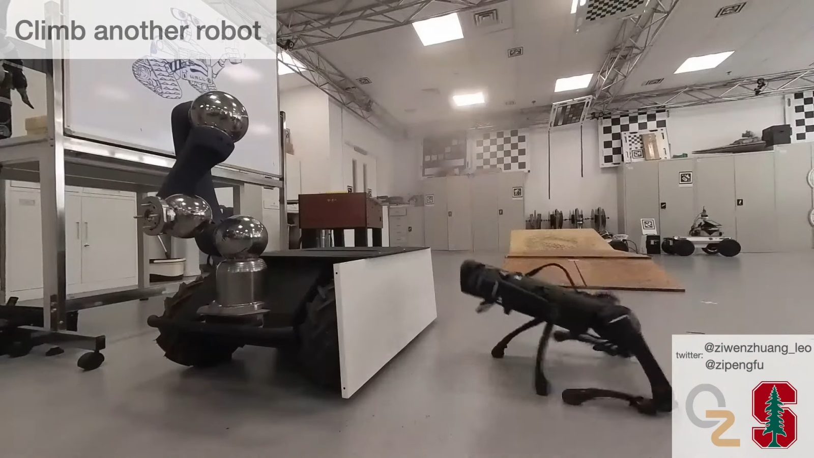 Robotyczny pies (źródło: YouTube/Zipeng Fu)