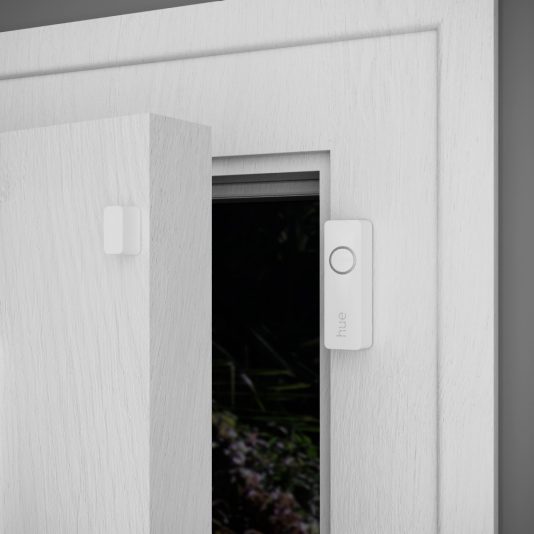Czujnik drzwi i okien Hue Secure trafia do aplikacji Apple HomeKit (źródło: Philips Hue)