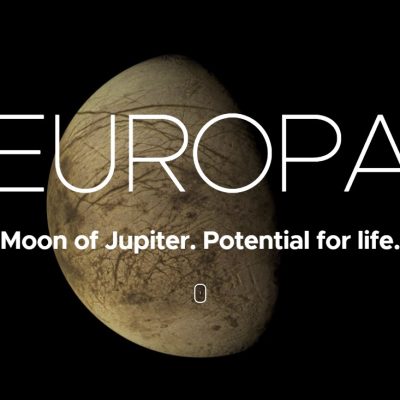 Europa, czyli księżyc Jowisza (źródło: NASA)