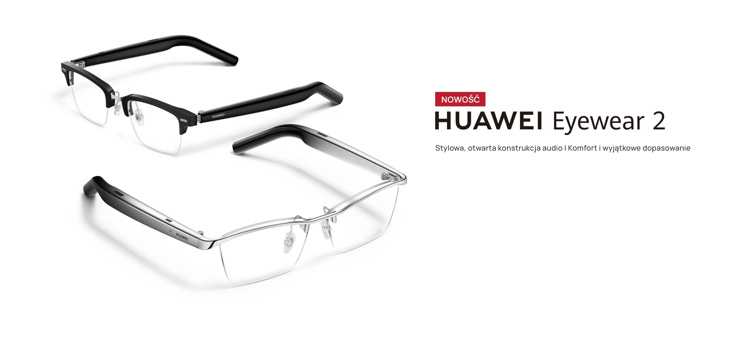 Inteligentne okulary Eyewear 2 (źródło: HUAWEI)