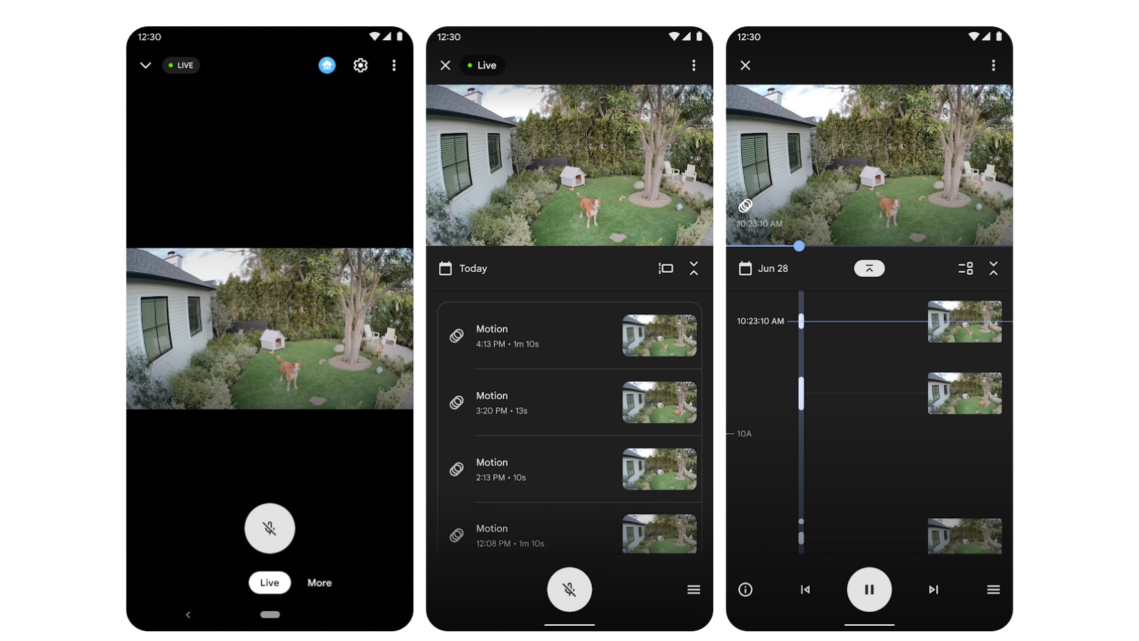 Nest Cam Outdoor (1. gen) trafiają do Google Home (źródło: Google Nest Community)