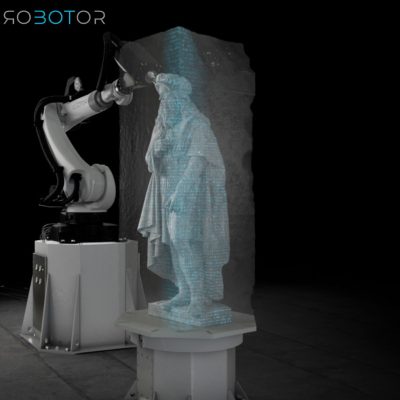 Robot rzeźbiarz (źródło: ROBOTOR)