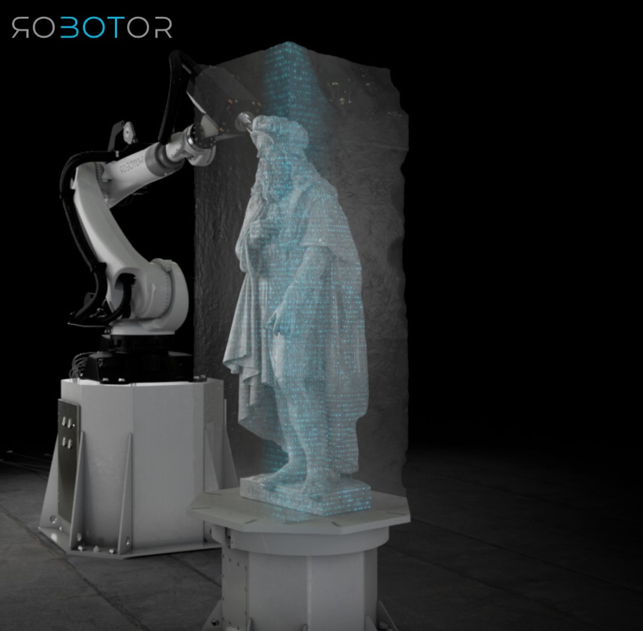 Robot rzeźbiarz (źródło: ROBOTOR)