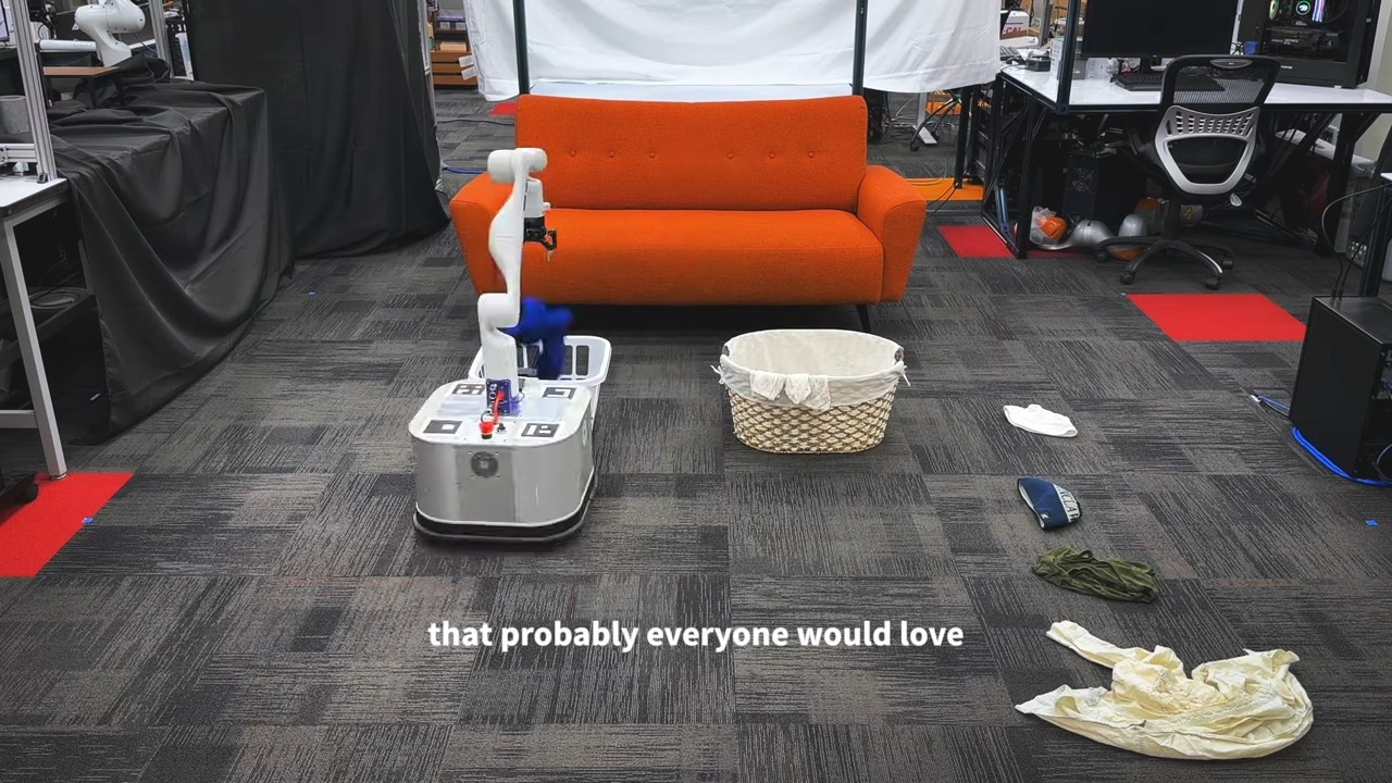 TidyBot, czyli robot-sprzątacz (źródło: Uniwersytet Stanforda/YouTube)
