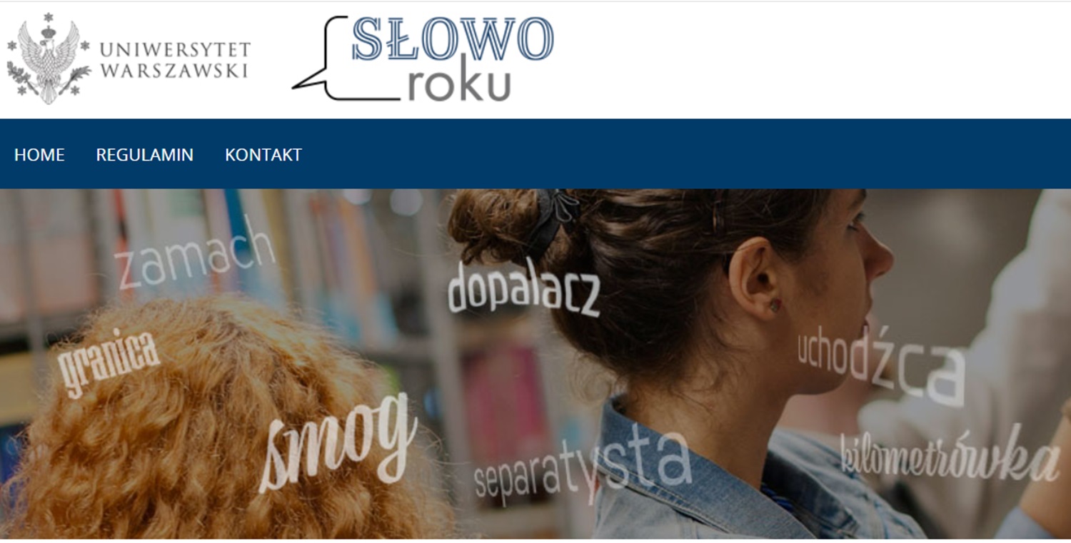 Słowo Roku 2023 (źródło: sloworoku.uw.edu.pl)
