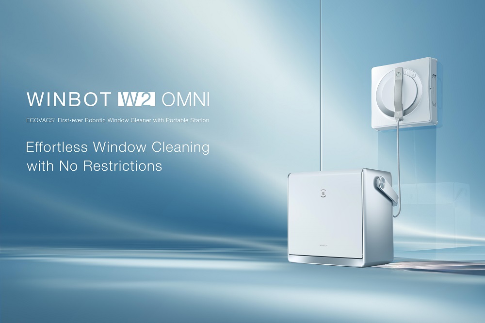 Robot myjący okna WINBOT W2 OMNI (źródło: Ecovacs)