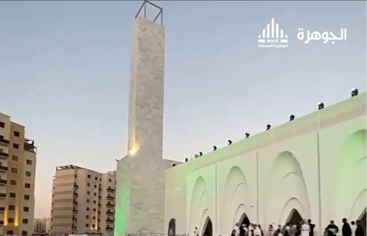 Meczet drukowany w 3D (źródło: X,Al-Jawhara Suburb)