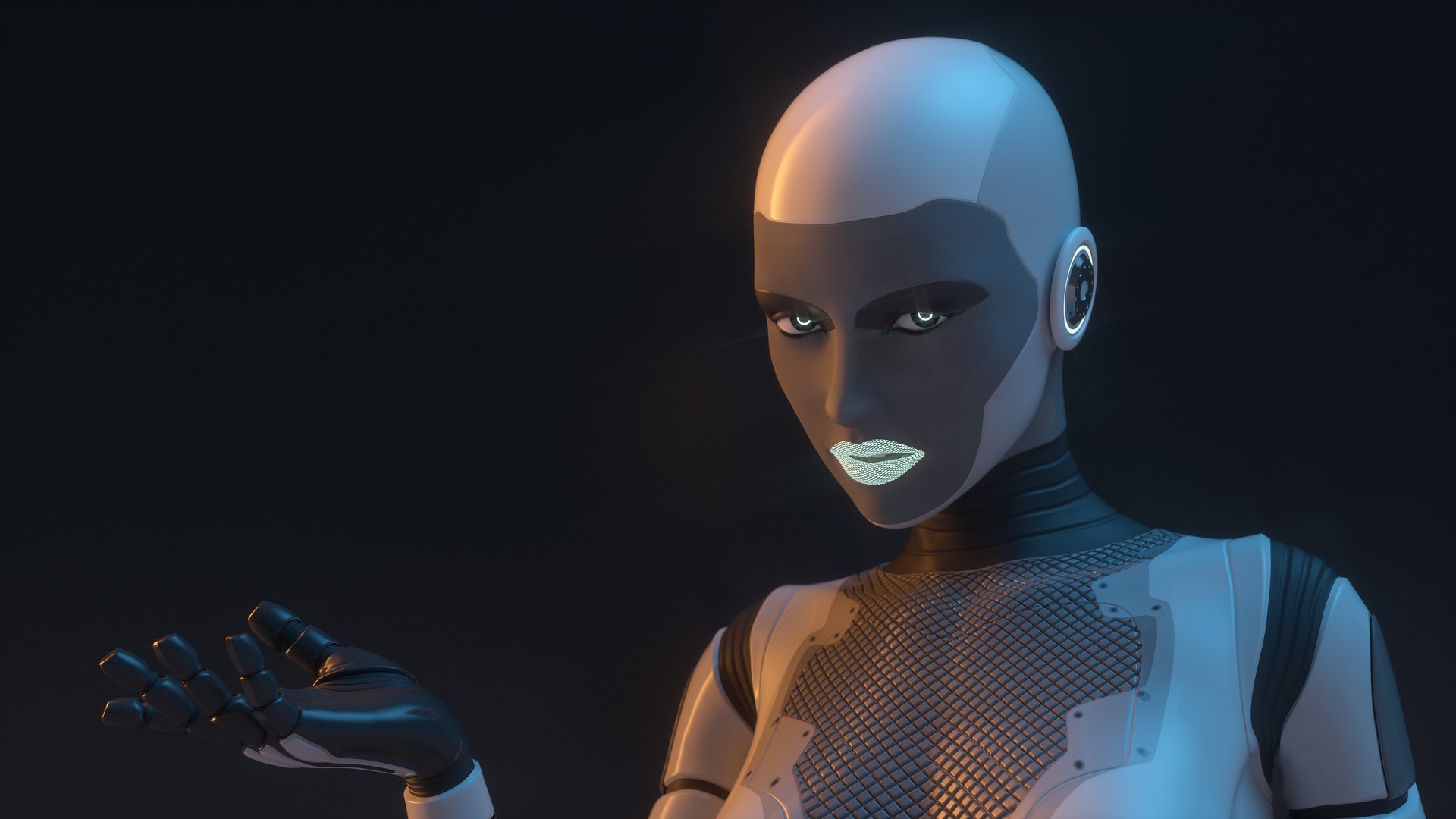 Robot, sztuczna inteligencja, AI