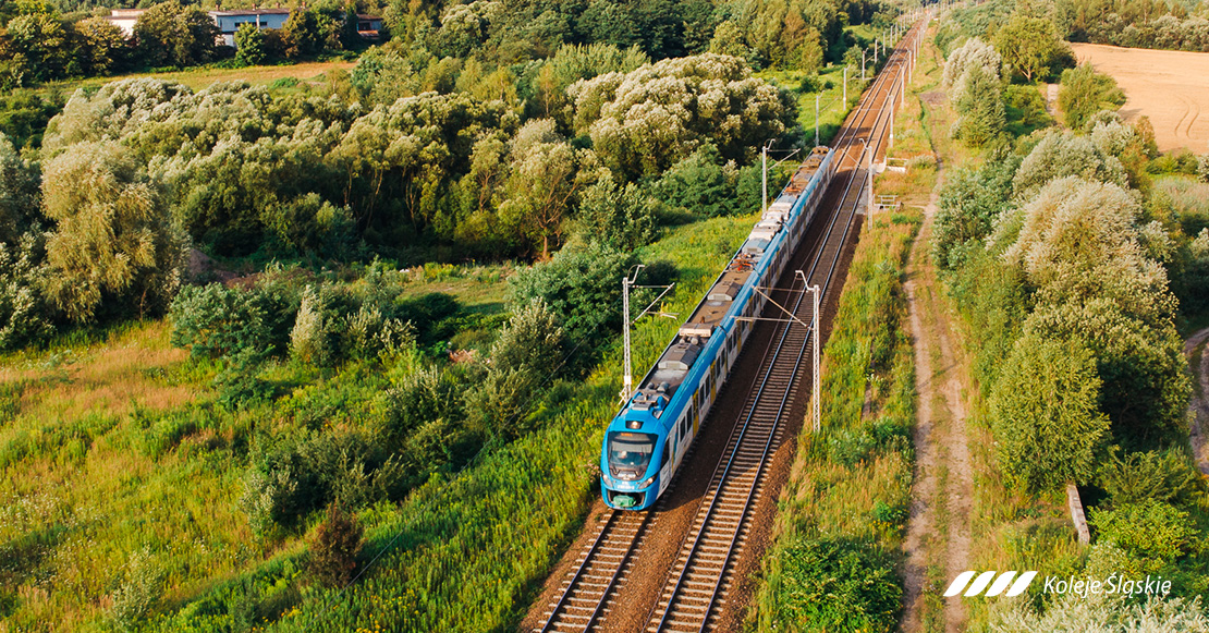 Pociąg Kolei Śląskich