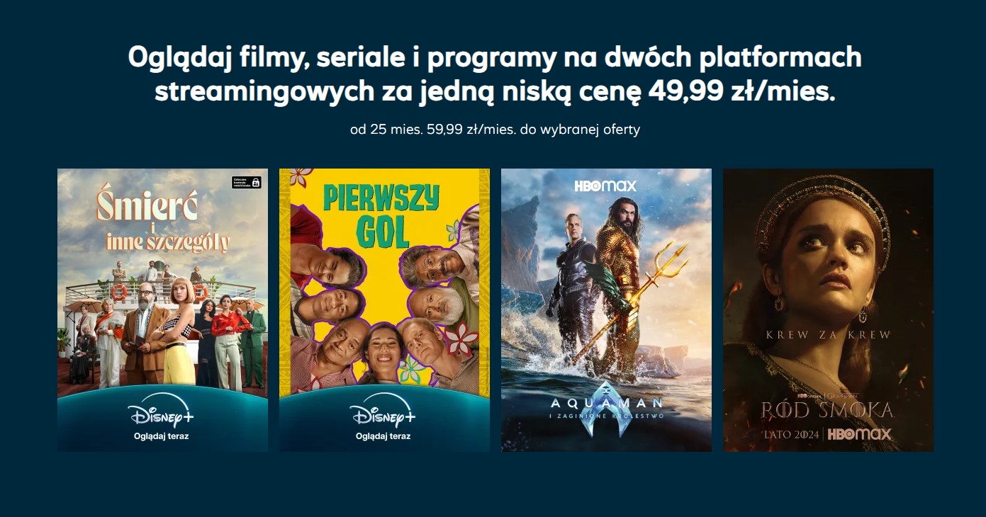 Nowy pakiet Stream+ (źródło: Polsat Box)